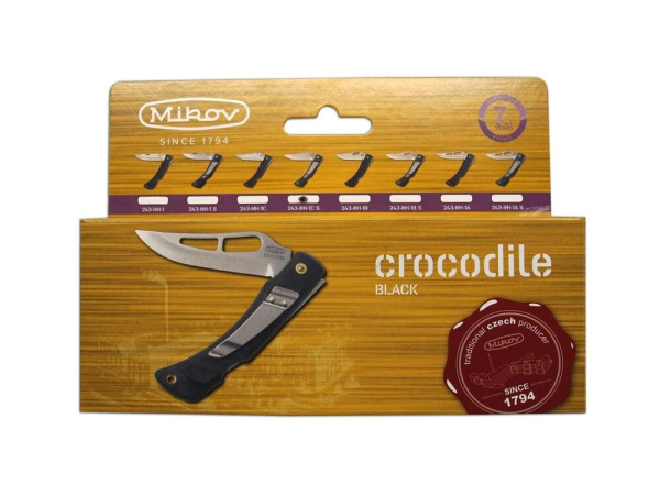 Mikov - Nůž Crocodile 243-nh-1/c černý