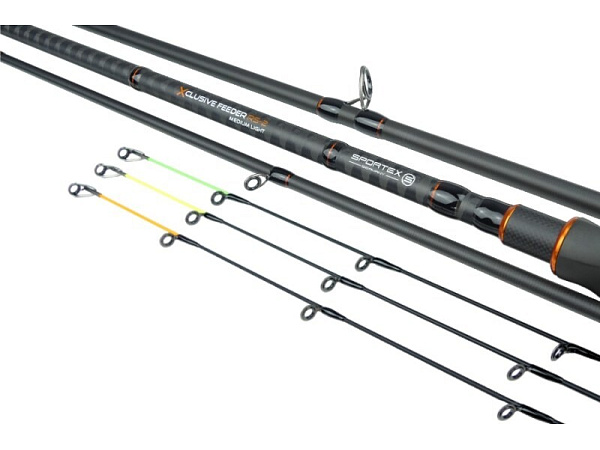 SPORTEX - Prut Xclusive Feeder RS-2 Medium, 3,65m, 95-165g, 3D