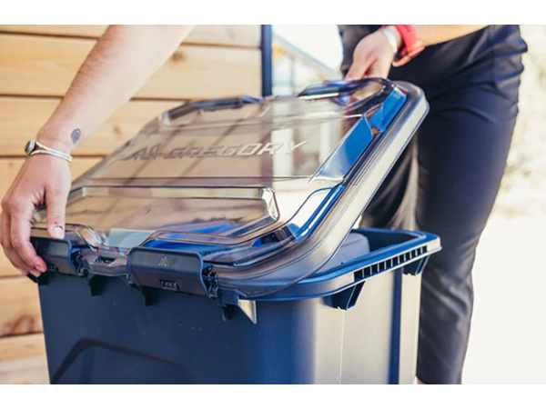 GREGORY - Alpaca camb box 50, slate blue