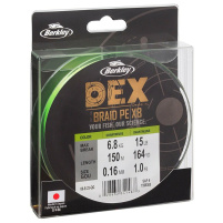 Berkley - Šňůra DEX x8 PE Chartreuse - 0,14mm / 12,9kg / 150m