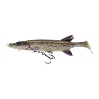 Savage Gear Gumová Nástraha 3D Pike Shad Slow White Pike 20 cm 65 g