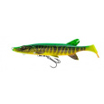 Savage Gear Gumová Nástraha 3D Pike Shad Slow Fire Pike 20 cm 65 g