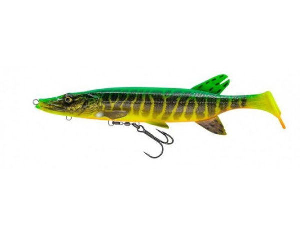 Savage Gear Gumová Nástraha 3D Pike Shad Slow Fire Pike 20 cm 65 g