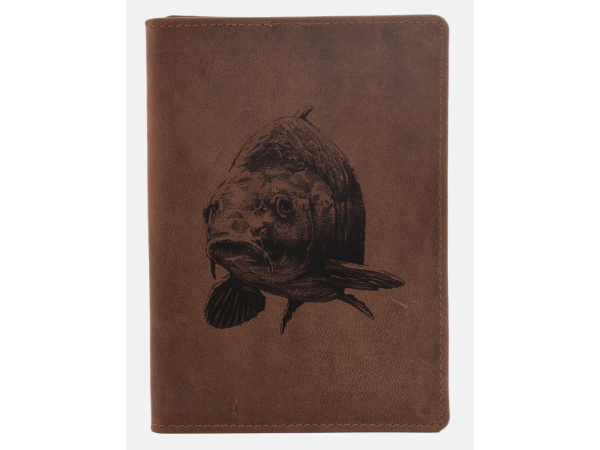 MERCUCIO - Pouzdro na rybářské doklady Kapr hlava