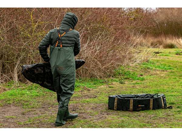 FOX - Prsačky Lightweight green waders vel. 45 - VÝPRODEJ