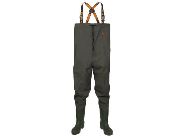 FOX - Prsačky Lightweight green waders vel. 45 - VÝPRODEJ