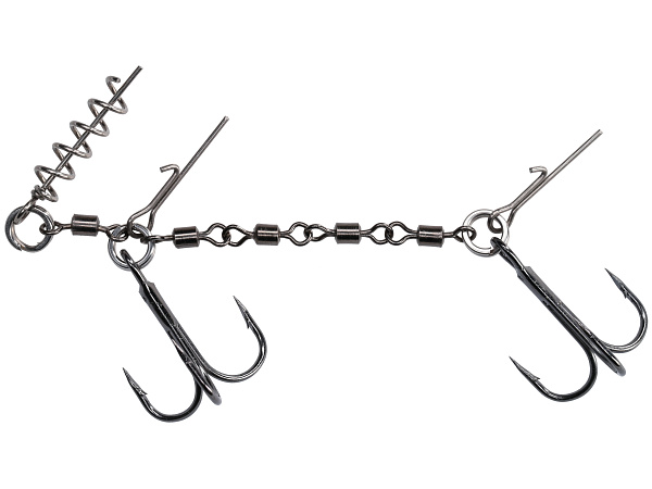 MIKADO - Jaws Double Evo Stinger - 25kg - Vel. 1/0 - 1 ks