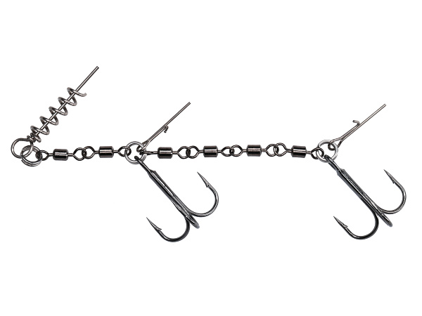 MIKADO - Jaws Double Evo Stinger XL - 35kg - Vel. 2/0 - 1 ks