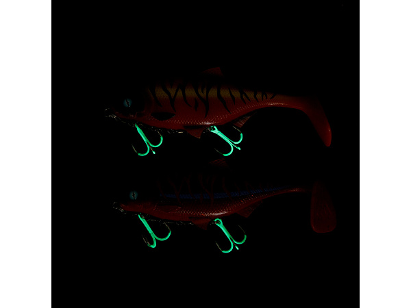 MIKADO - Jaws Double Evo Stinger Fluo XL - 35kg - Vel. 2/0 - 1 ks