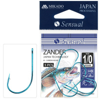 MIKADO - Háčky Sensual Zander Modrý 5ks, vel. 2/0