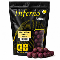 Carp Inferno Boilies Nutra Line - Švestka|20 mm 1 kg