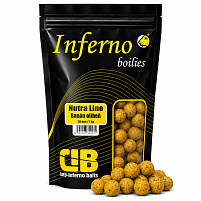 Carp Inferno Boilies Nutra Line - Banán/Oliheň|20 mm 250 g