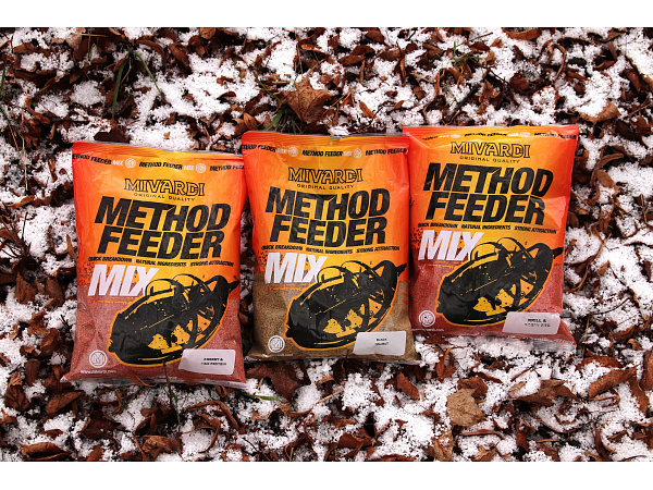Mivardi Method feeder mix - Krill & Robin Red