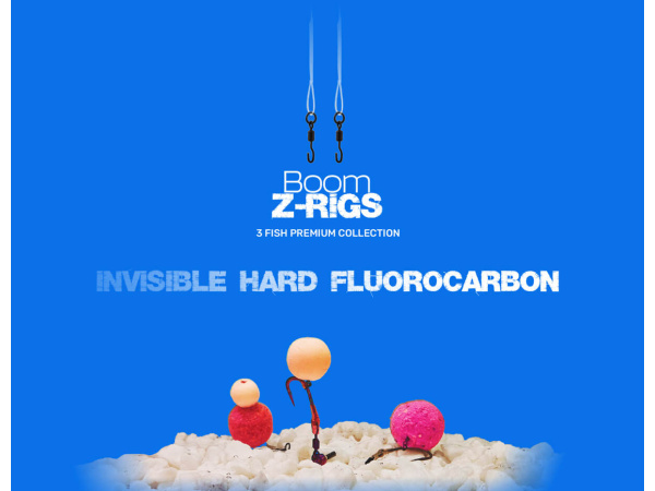 ZFISH Zatavený Návazec Ronnie Rig Boom 18cm/30lbs