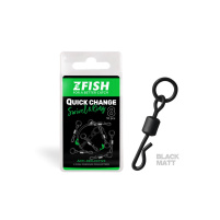 ZFISH - Obratlík Quick Change Swivel with Ring vel.8