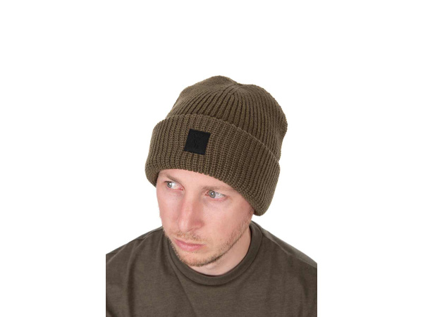 Fox Olive Merino Blend Beanie Hat