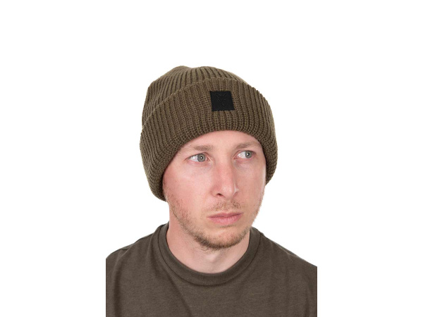 Fox Olive Merino Blend Beanie Hat
