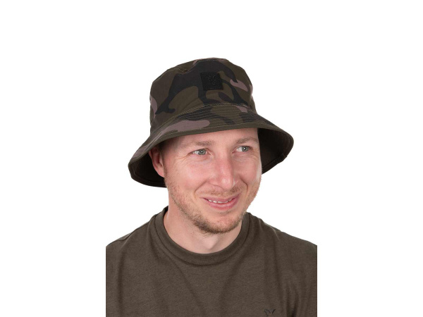 Fox Reversible Bucket Hat - Khaki/Camo