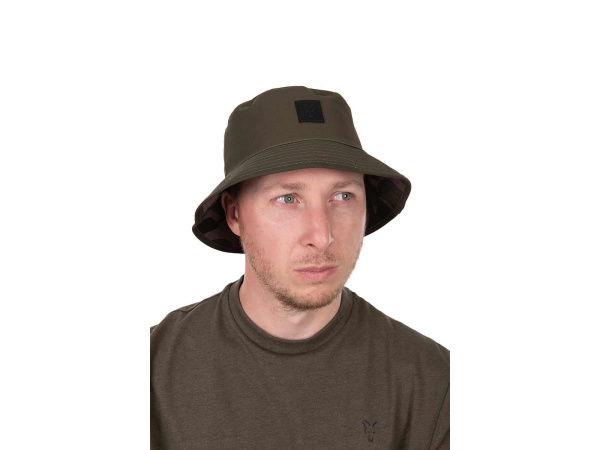 Fox Reversible Bucket Hat - Khaki/Camo