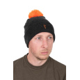 Fox Collection Bobble Hat - Black/Orange