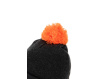 Fox Collection Bobble Hat - Black/Orange
