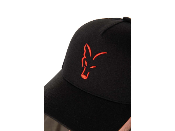 Fox Collection Trucker Cap - Black/Orange