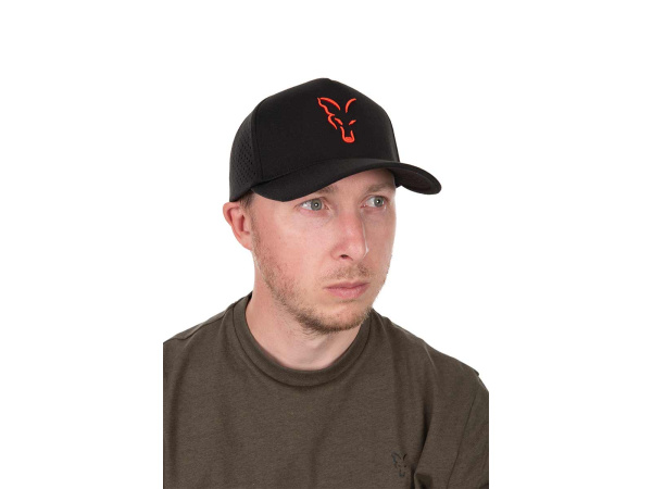 Fox Collection Baseball Cap - Black/Orange