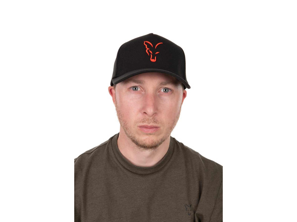 Fox Collection Baseball Cap - Black/Orange