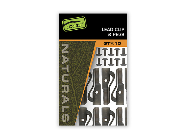 Fox Závěsky Edges Naturals Lead Clip + Pegs