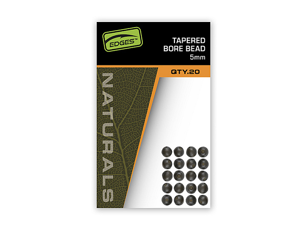 Fox Nárazové Kuličky Edges Naturals Tapered Bore Bead 5mm