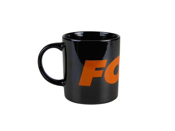 Fox Black and Orange Logo Ceramic Mug