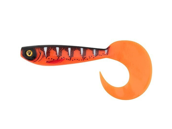 Fox Rage Ultra UV Pro Grubs UV Red Wake - 12cm