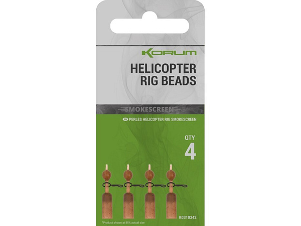 KORUM - Zarážky Smokescreen Helicopter Rig Beads