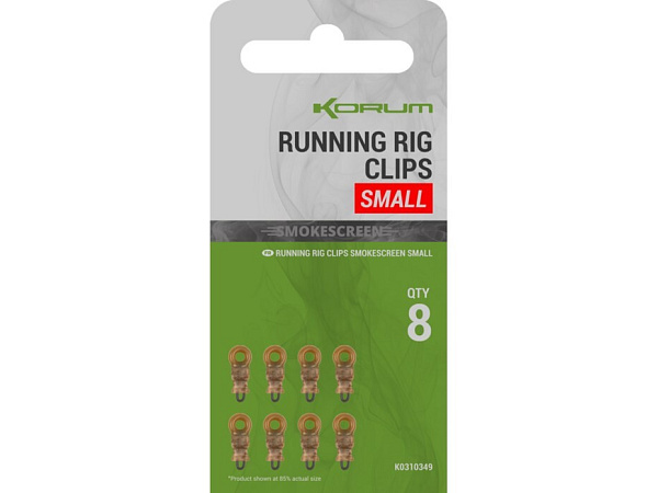 KORUM - Montáž Smokescreen Running Rig Clips, Small