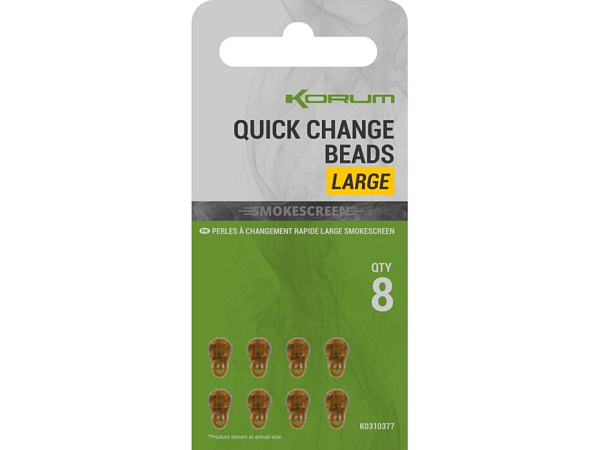 KORUM - Smokescreen Quick Change Beads Large, 8ks