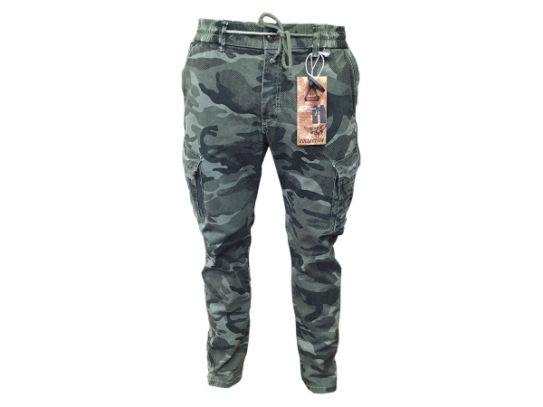 LOSHAN - Kalhoty Camou