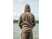 AVID CARP - Mikina Compound Zip Hoodie Brown