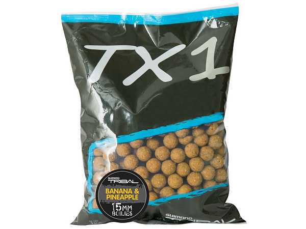 Shimano Boilie TX1 Banana & Pineapple 1kg 24mm