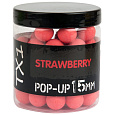 Shimano Plovoucí Boilie TX1 Pop Up Strawberry Fluoro Red 15mm 80g
