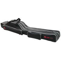 MIKADO - Pouzdro na Pruty Tříkomorové Délka 150cm, Černý