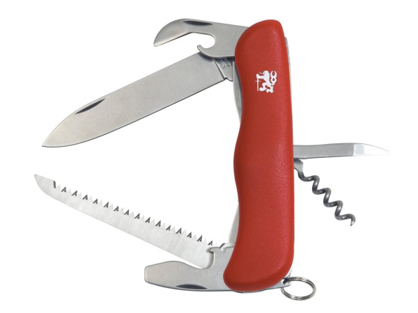 Mikov - Nůž Praktik 115-nh-6/ak červený