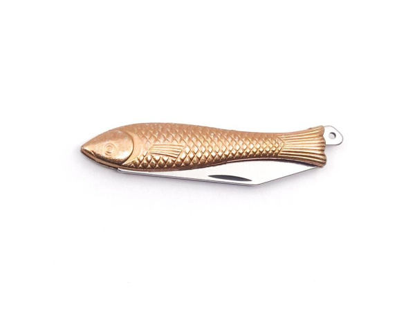 Mikov - Nůž Rybička 130-nzn-1 zlatá