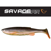 SAVAGE GEAR - Umělá nástraha - Fat T-Tail Minnow 7,5cm / 5g - Green pearl silver - VÝPRODEJ!