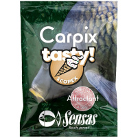 Sensas - Práškový posilovač Carpix Tasty Scopex, 300g