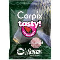 Sensas - Práškový posilovač Carpix Tasty Strawberry, 300g