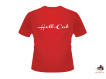 Hell-Cat - Tričko Červené Classic vel.L - VÝPRODEJ