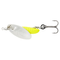 SAVAGE GEAR - Třpytka Grub Spinner, vel. 0, 2,2g, Silver Yellow