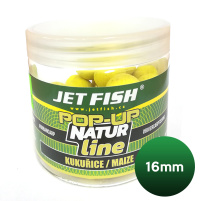 JET FISH - POP UP Boilie NATUR line 16mm - Kukuřice