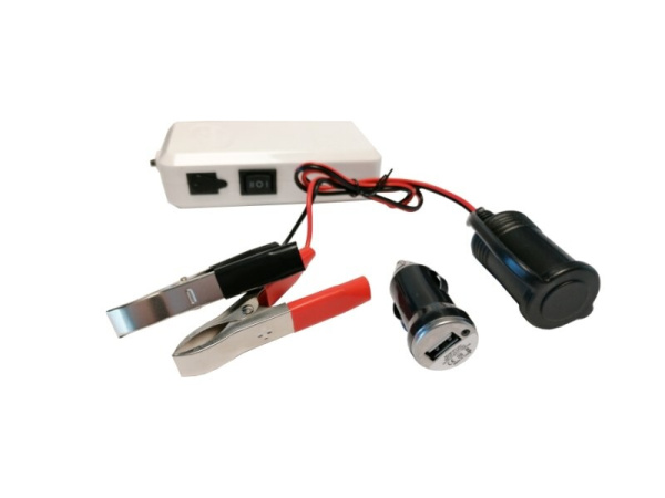 Thalydris - Okysličovač AA BatterieUSB auto adaptér svorky
