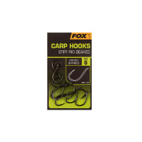 FOX - Háčky carp hooks STIFF RIG BEAKED vel.6 bal:10ks